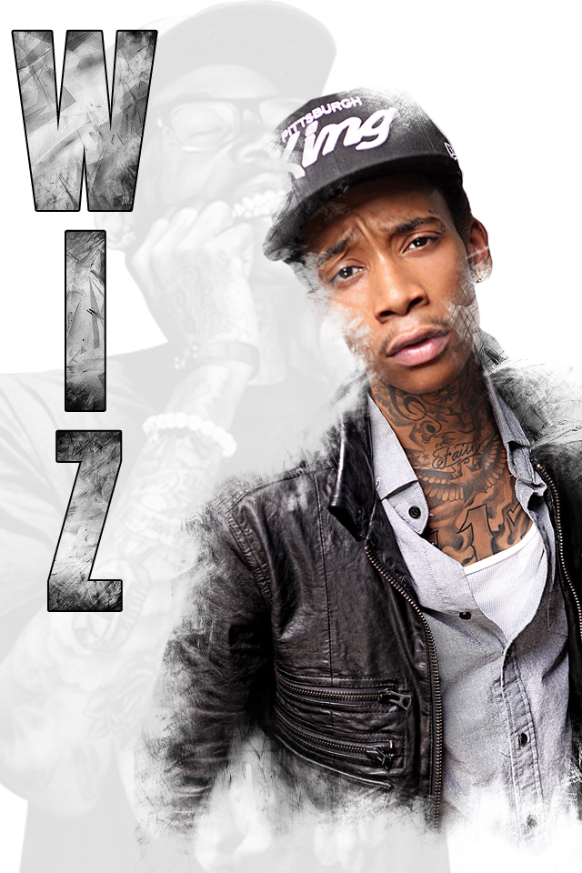 Iphone Wallpapers - Wiz Khalifa , HD Wallpaper & Backgrounds