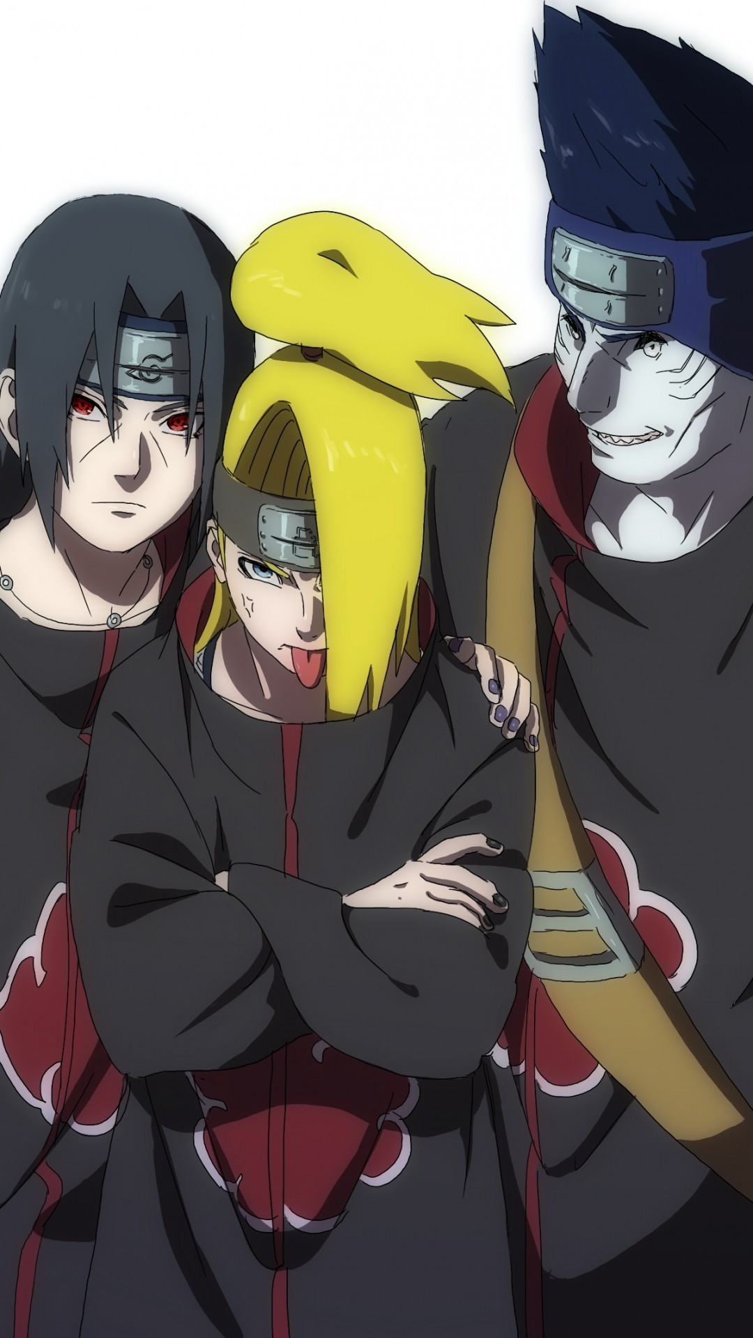 Naruto, Akatsuki, Deidara, Uchiha Itachi, Hoshigaki - Iphone 6 Itachi , HD Wallpaper & Backgrounds