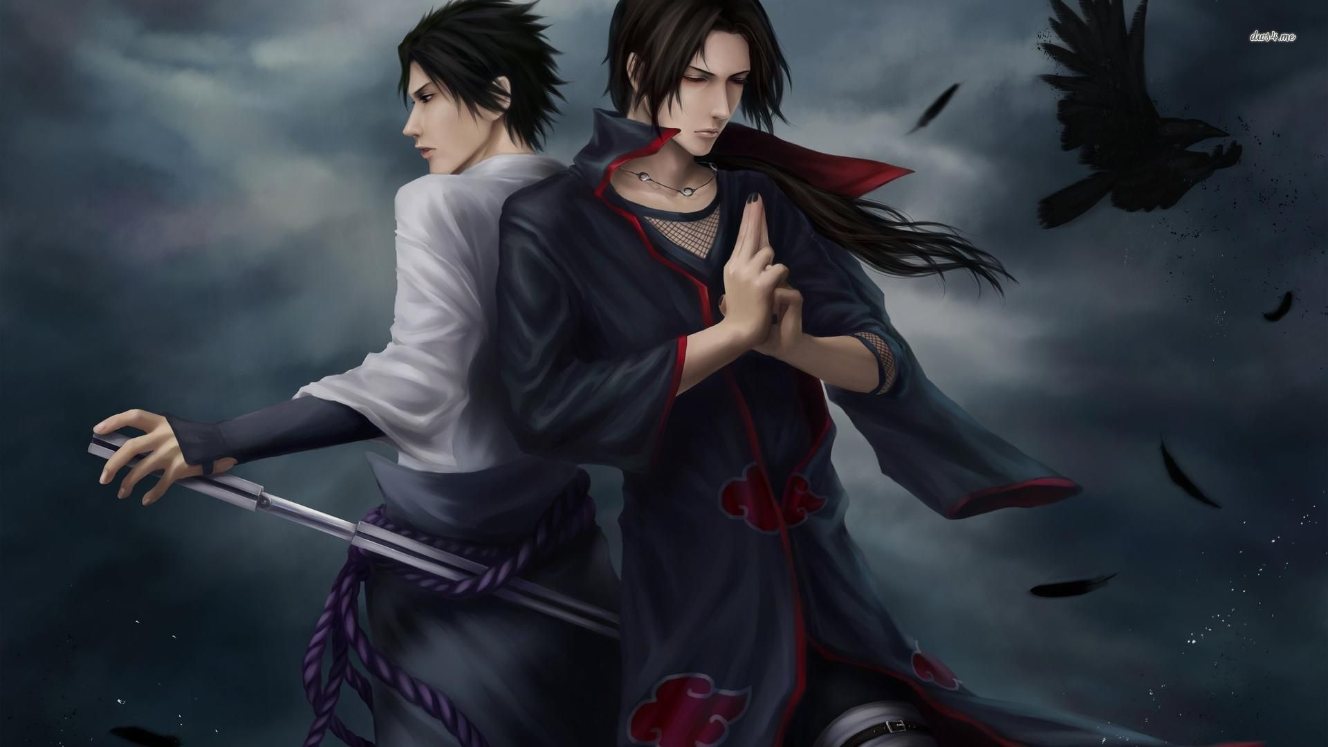 Itachi And Sasuke Uchiha , HD Wallpaper & Backgrounds