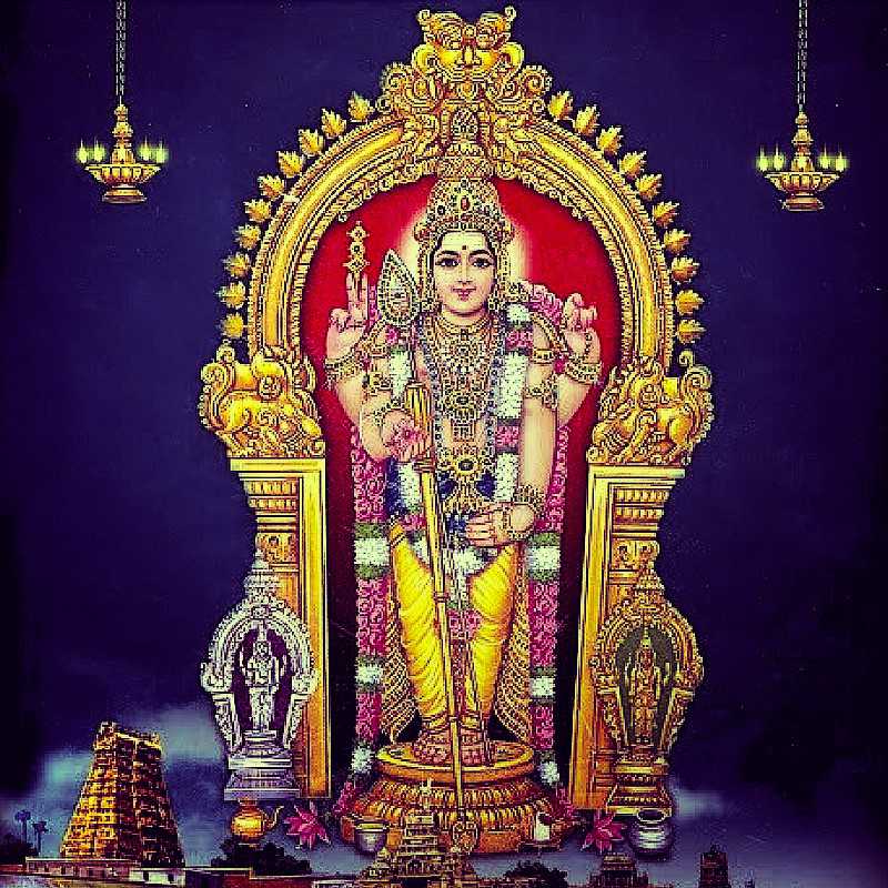 Murugan Wallpaper - Muruga Thiruchendur Murugan Temple , HD Wallpaper & Backgrounds