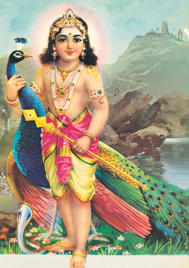 Murugan Hd Wallpapers - Lord Murugan With Peacock , HD Wallpaper & Backgrounds