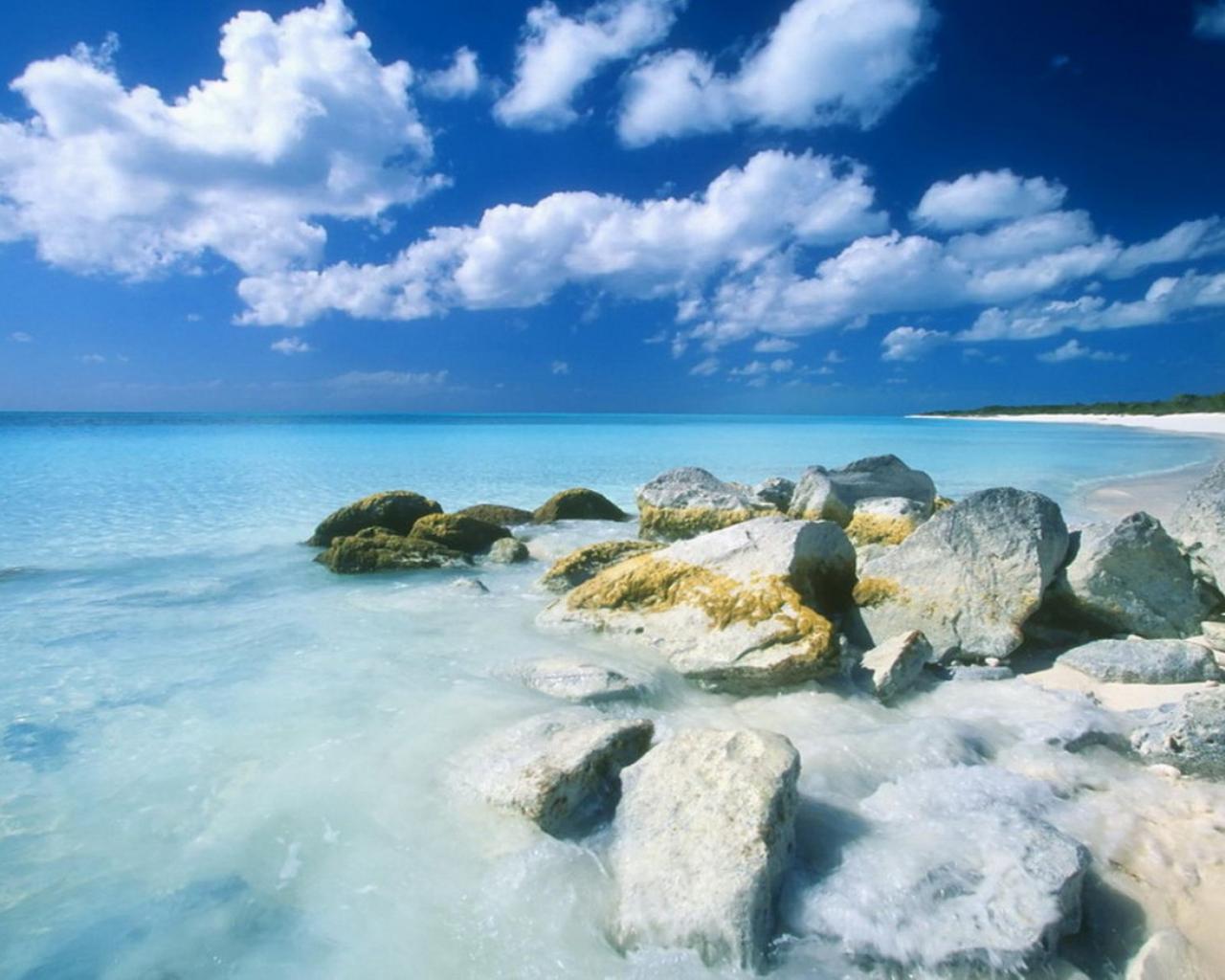 Aesthetic Beauty Of The Sea Desktop Wallpaper - Bahamas Backgrounds , HD Wallpaper & Backgrounds