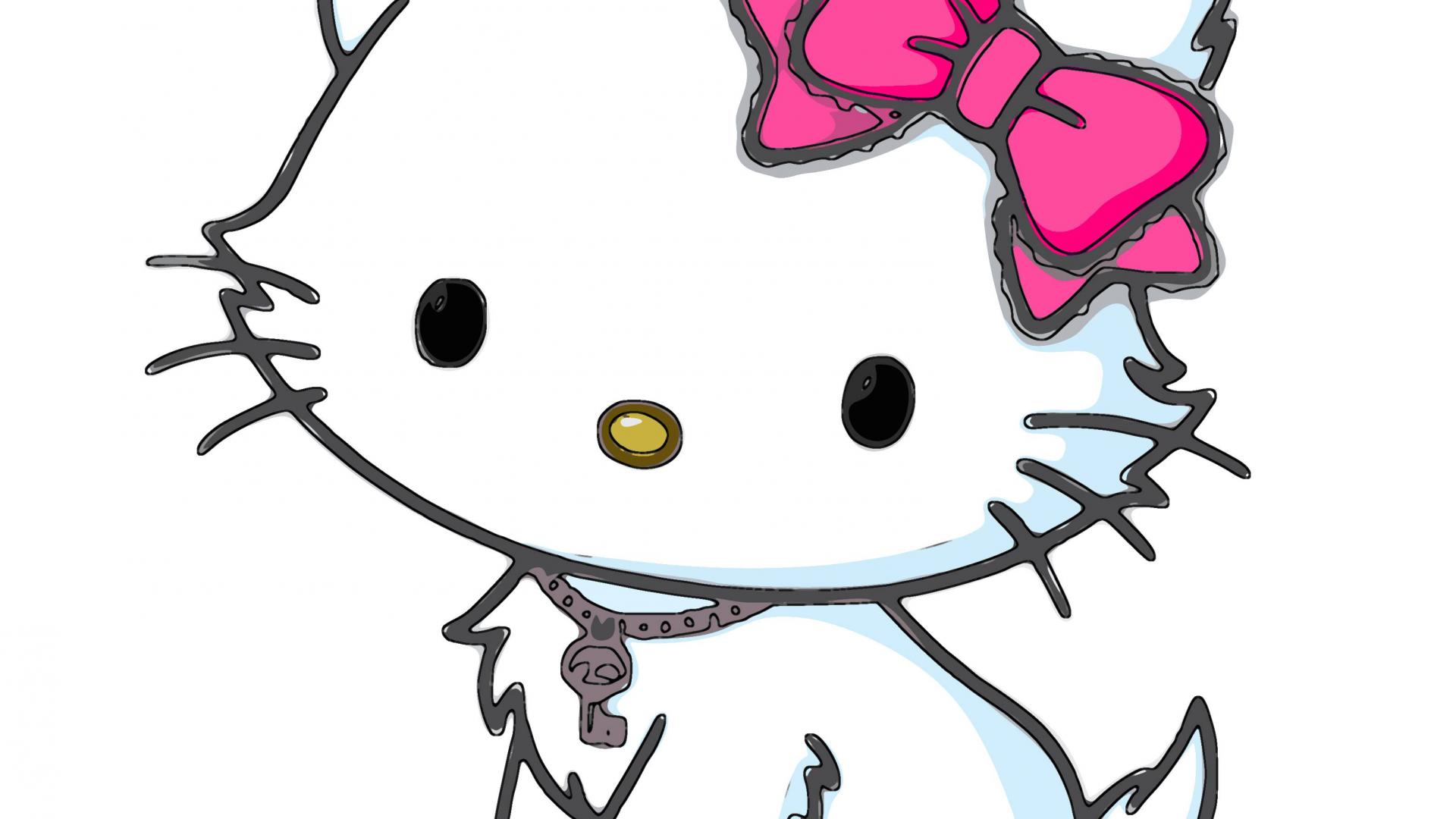 Hello Kitty Wallpaper Hd - Cute Drawing Hello Kitty , HD Wallpaper & Backgrounds