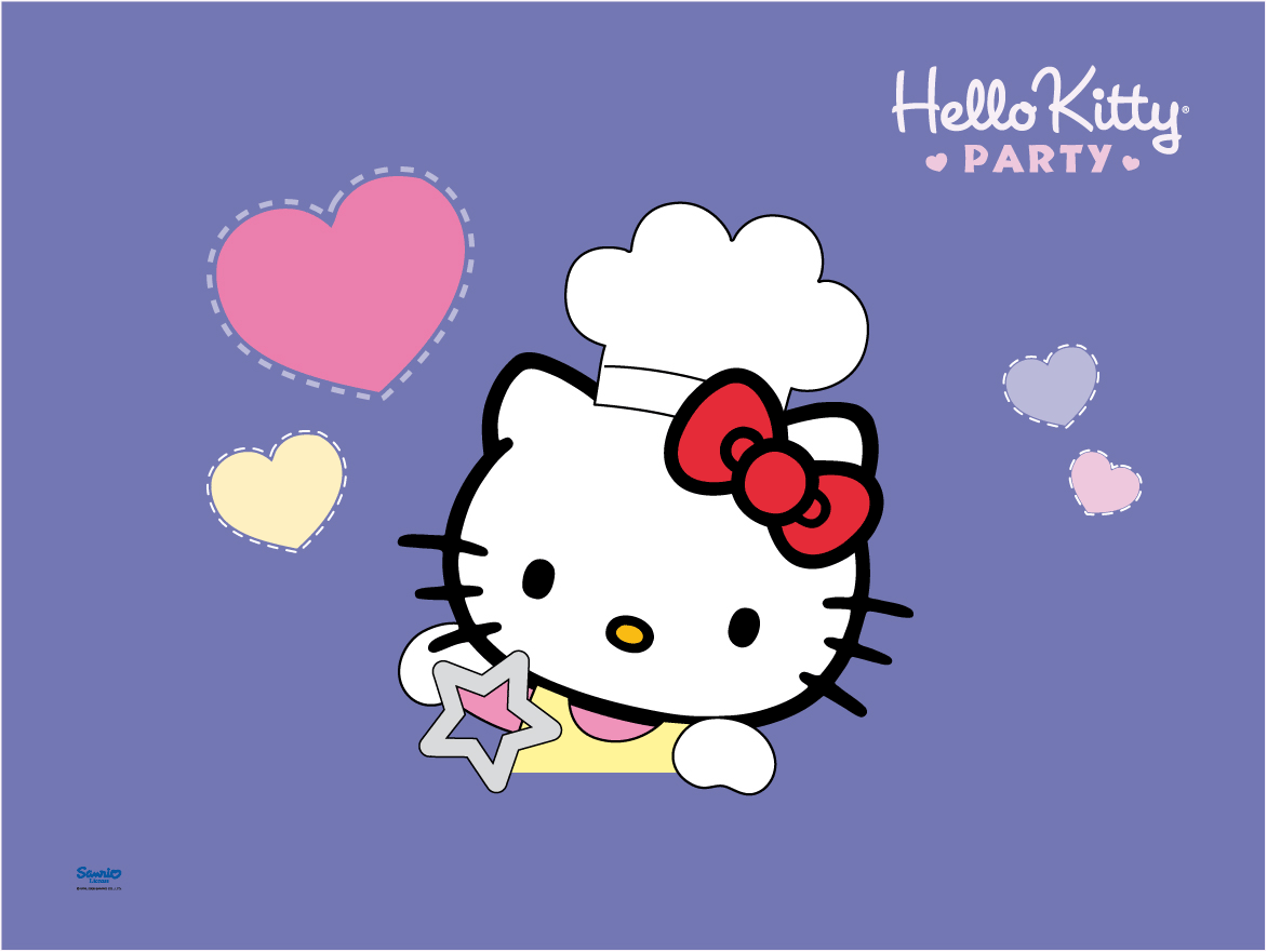 Party Hello Kitty Wallpaper Hd Desktop - Hello Kitty Golf , HD Wallpaper & Backgrounds