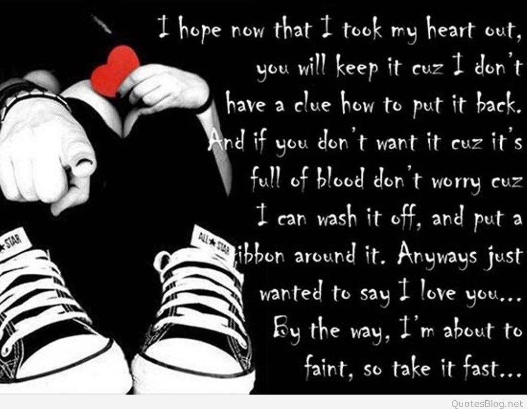 Quotes About Love And Pain Cool Emo - Emo Love Quotes , HD Wallpaper & Backgrounds