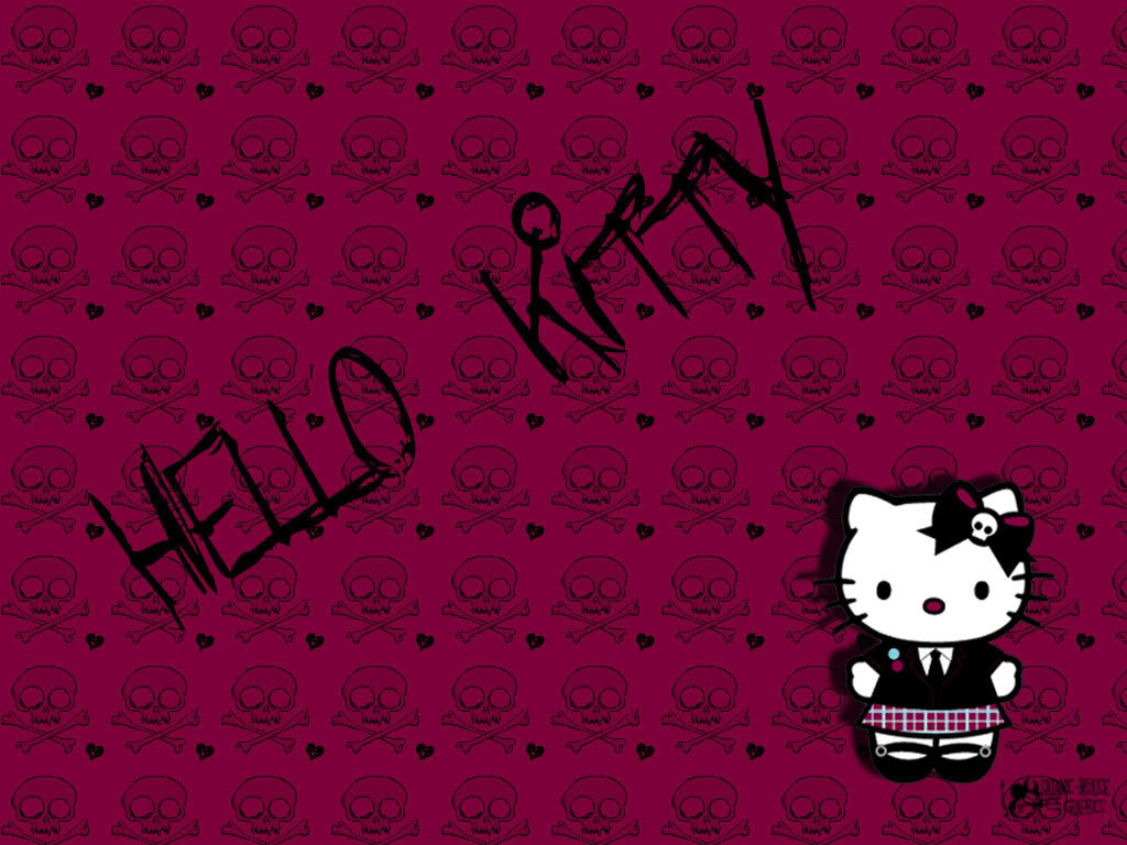 Hello Kitty Halloween Desktop Wallpaper Halloween Hello - Background Hello Kitty , HD Wallpaper & Backgrounds