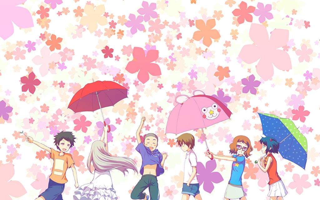Anime - Anohana Wallpaper Hd , HD Wallpaper & Backgrounds