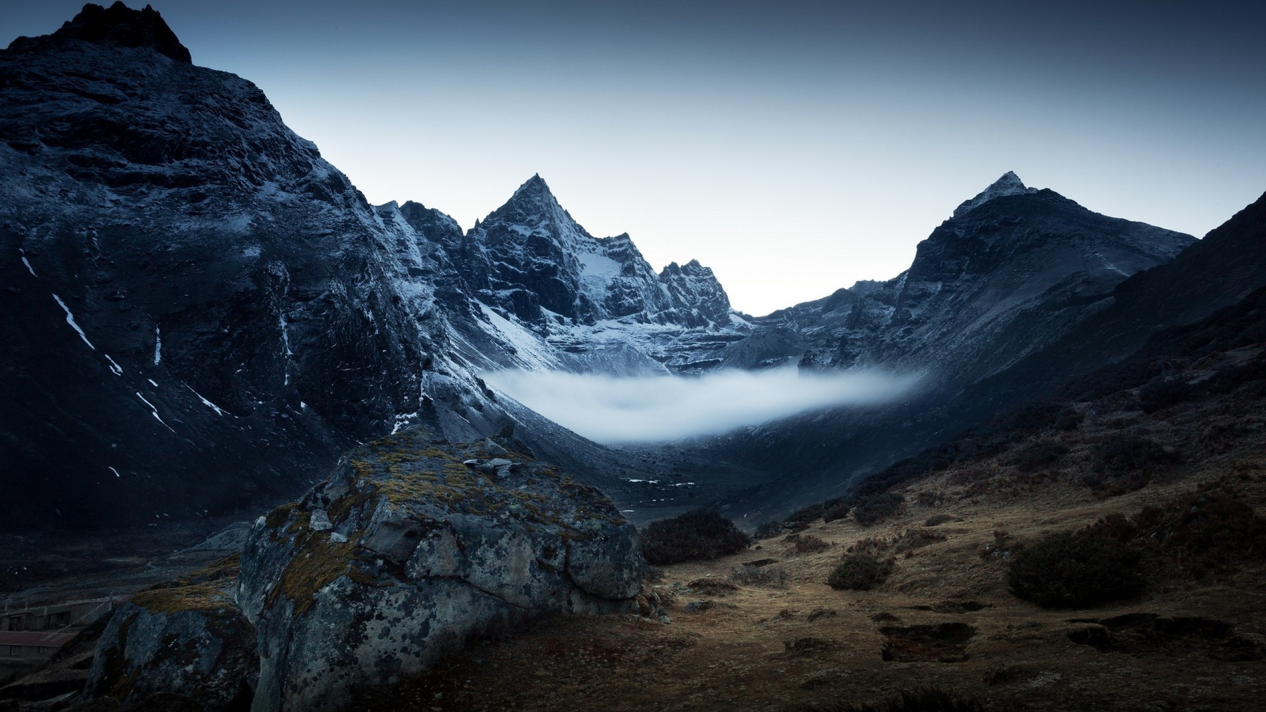 Machhermo, Nepal, Mountains, Rocks, Hill - Desktop Wallpaper Mountain Myst , HD Wallpaper & Backgrounds