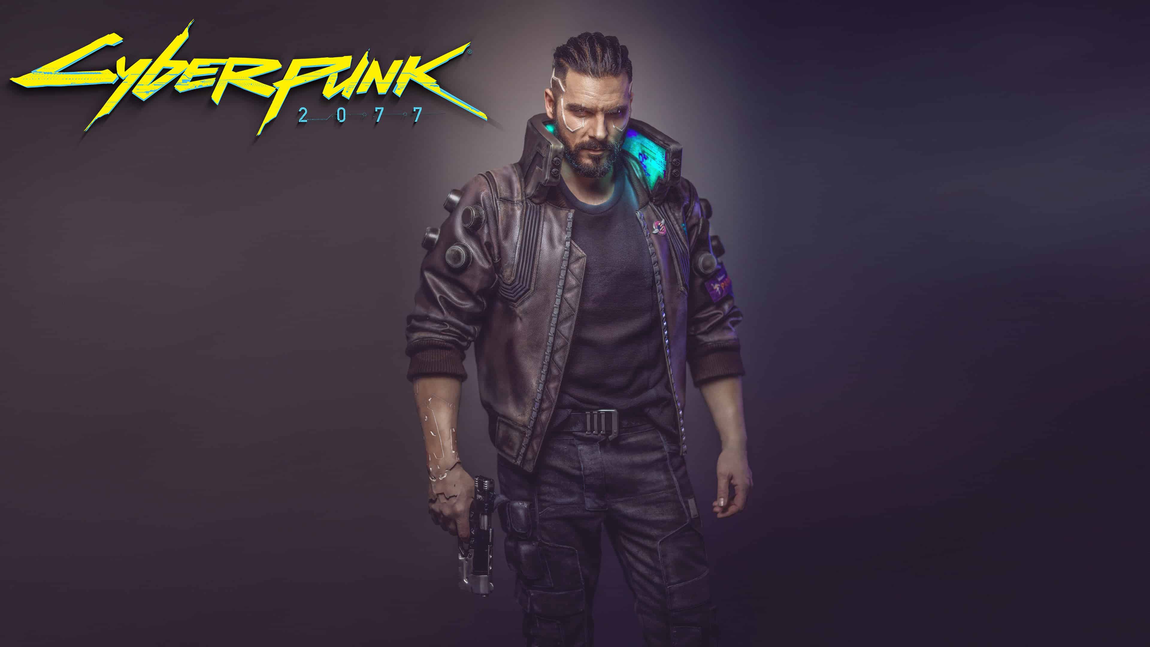 Cyberpunk 2077 Male Uhd 4k Wallpaper - Cyberpunk 2077 Male Protagonist , HD Wallpaper & Backgrounds