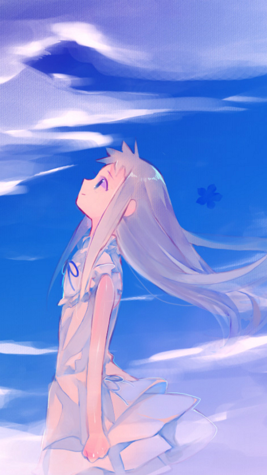 Anime / Anohana Mobile Wallpaper - Anohana Wallpaper Cell Phone , HD Wallpaper & Backgrounds