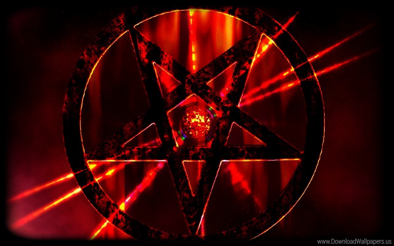 Dark Pentagram Wallpaper - Satanism , HD Wallpaper & Backgrounds