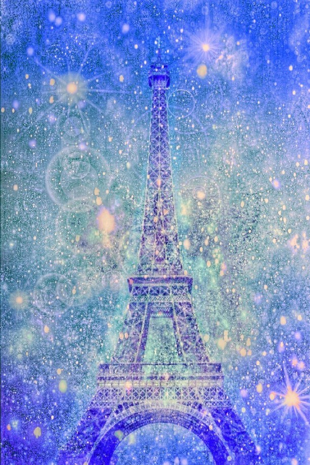 Paris Wallpaper Cute Blue , HD Wallpaper & Backgrounds