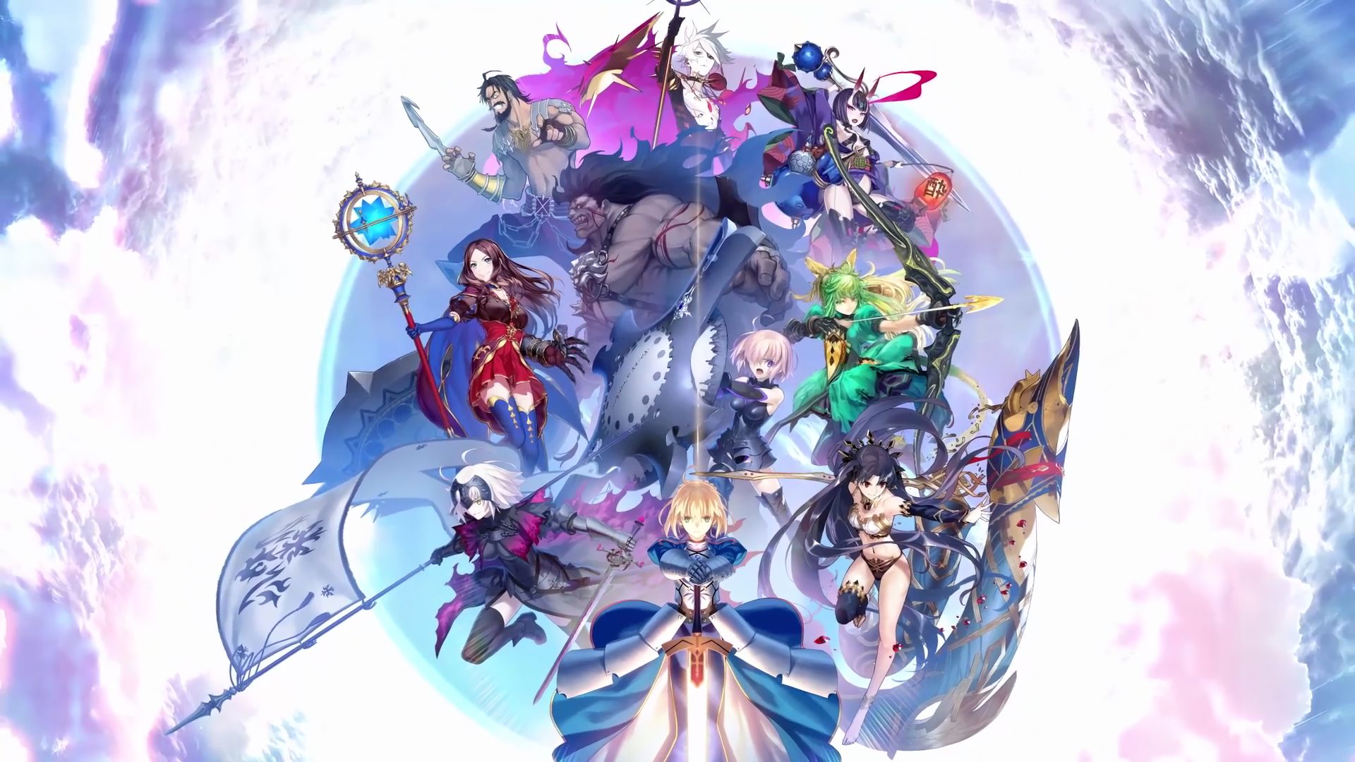 Fate Grand Order Wallpaper - Fate Grand Order Banner , HD Wallpaper & Backgrounds