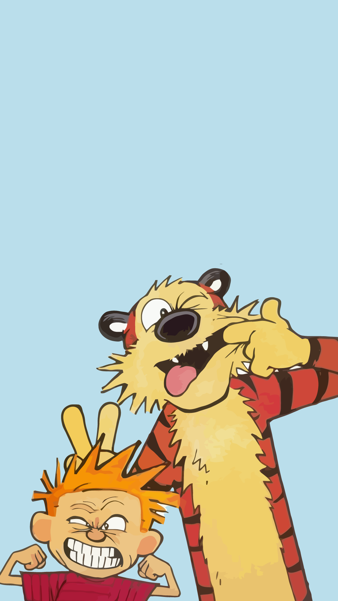 Wallpapers, Phone Wallpapers - Calvin And Hobbes Iphone , HD Wallpaper & Backgrounds
