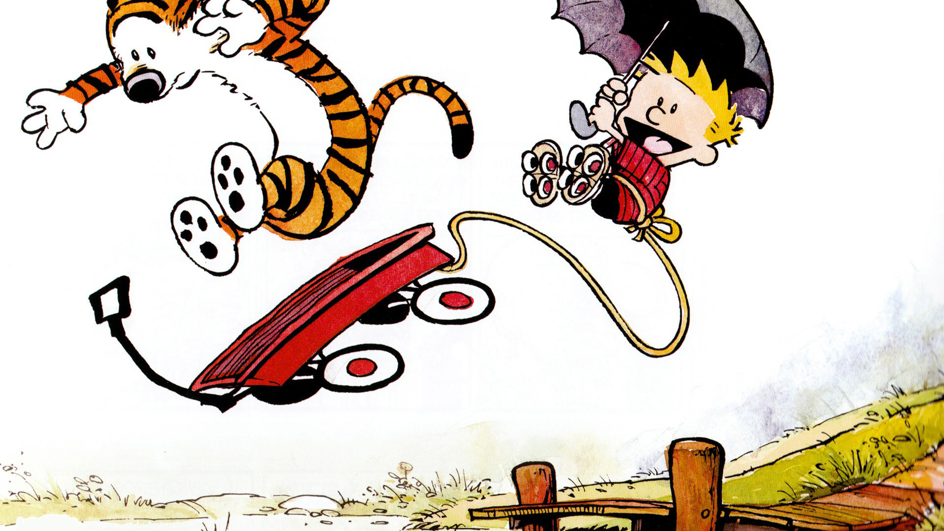 Pictures Wallpapers Cute Calvin And Hobbes - Wallpaper , HD Wallpaper & Backgrounds