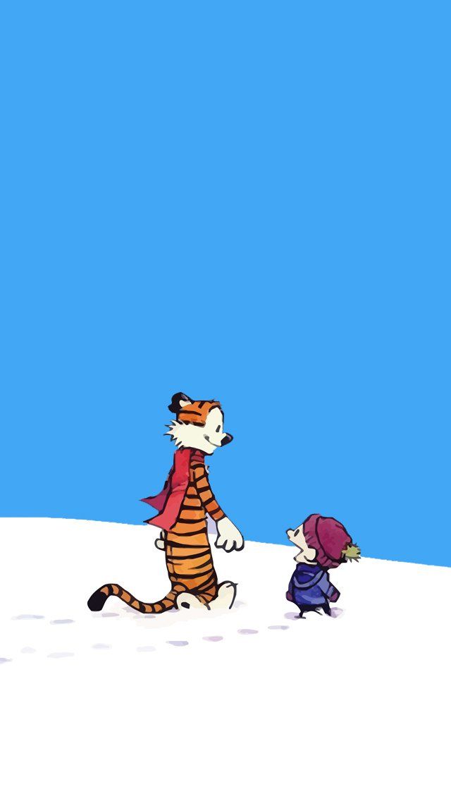 Calvin And Hobbes - Calvin And Hobbes Phone , HD Wallpaper & Backgrounds