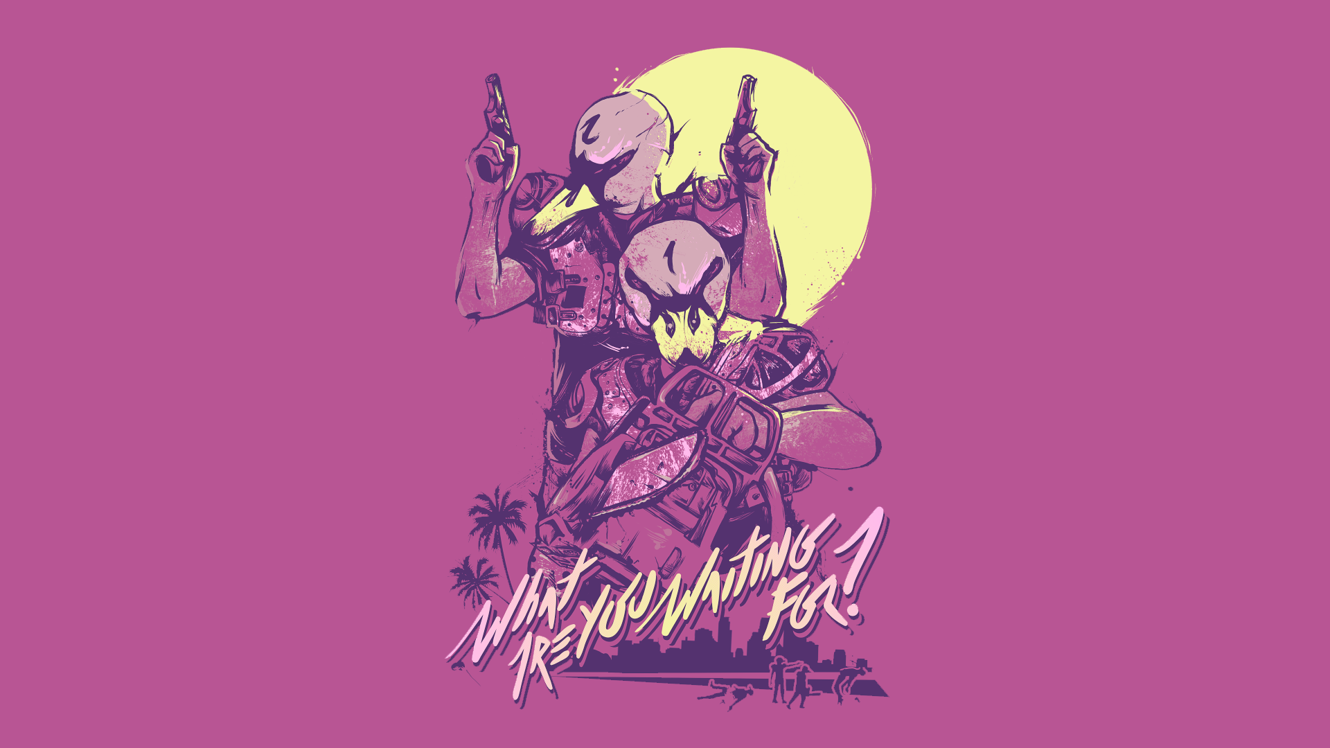 Wallpapers Id - - Hotline Miami 2 Characters , HD Wallpaper & Backgrounds