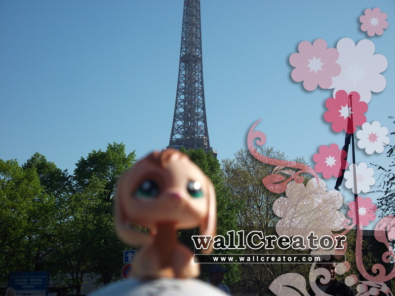 Lps Paris - Eiffel Tower , HD Wallpaper & Backgrounds