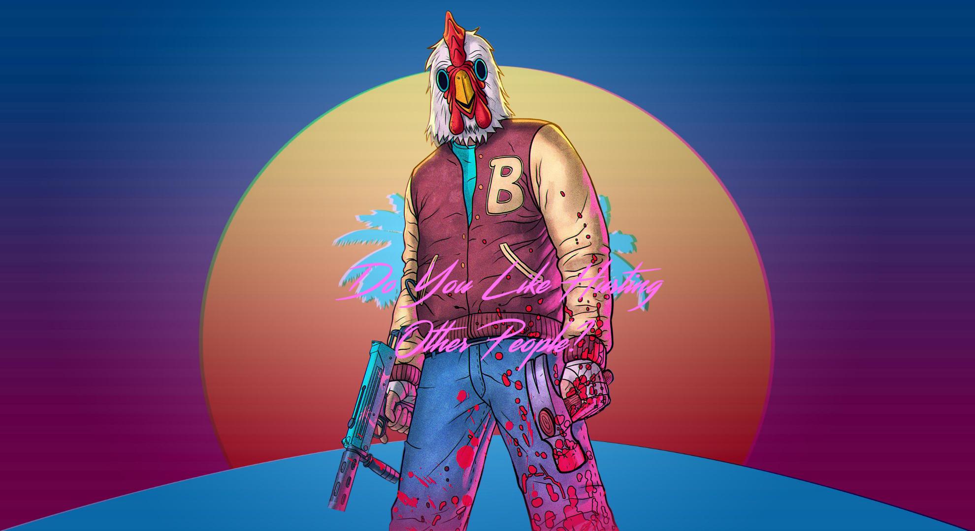 Hotline - Jacket Hotline Miami Dibujo , HD Wallpaper & Backgrounds