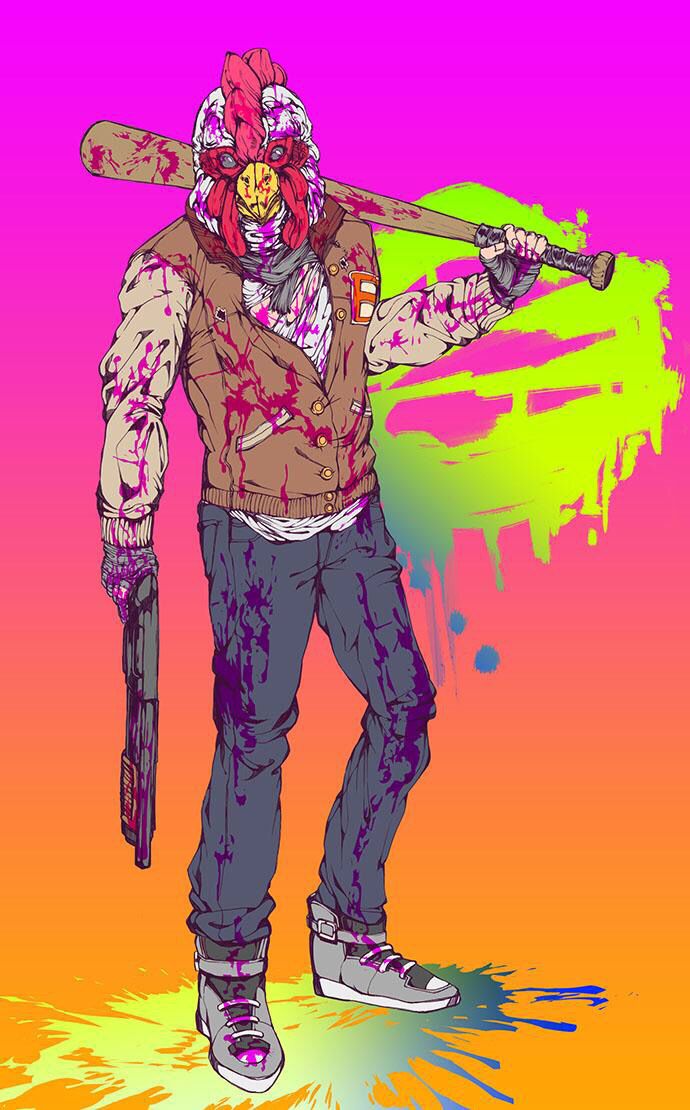 Hotline Miami Wallpaper Phone , HD Wallpaper & Backgrounds