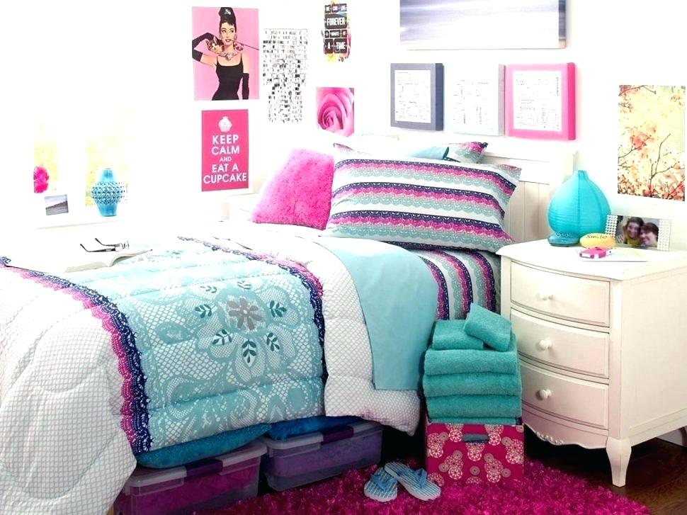 Teenage Girl Wallpaper Ideas Teenage Girls Wallpaper - Modern Blue Pink Bedroom For Girls , HD Wallpaper & Backgrounds