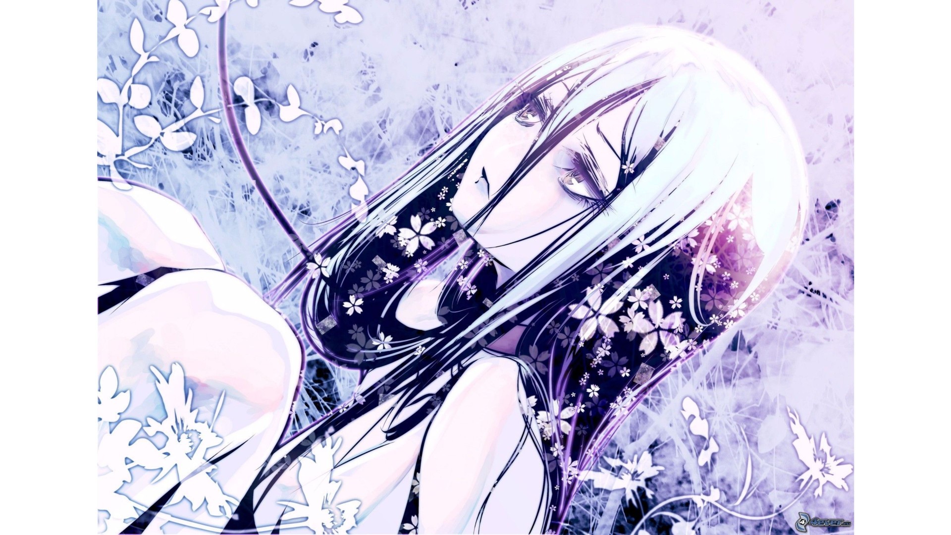 Anime Girl Snow Queen 327744 Hd Wallpaper Backgrounds Download