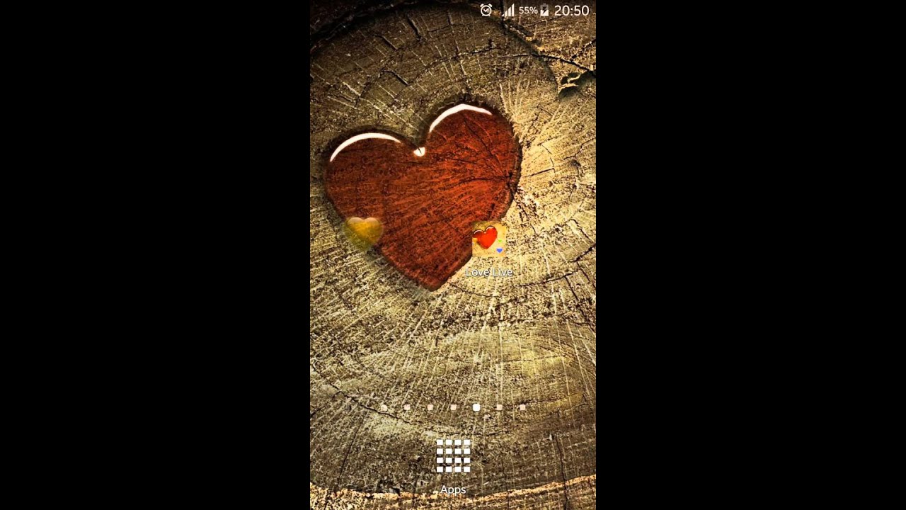 Valentine Love Live Wallpaper - Tapeta Na Telefon Drzewo Miłości , HD Wallpaper & Backgrounds