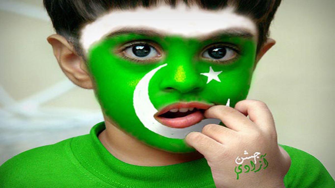 Pakistan Flag Wallpapers 2016 Wallpaper Cave - Pakistani Flag On Face , HD Wallpaper & Backgrounds