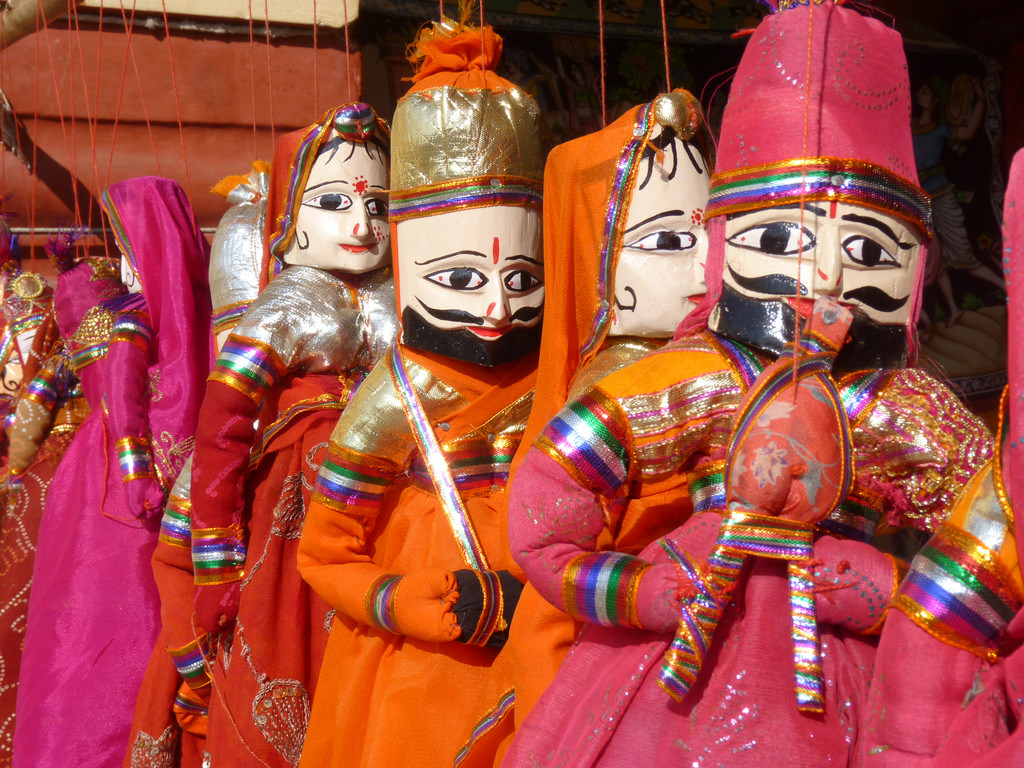 Rajasthani Puppets And Stuffed Dolls - Rajasthani Puppets , HD Wallpaper & Backgrounds