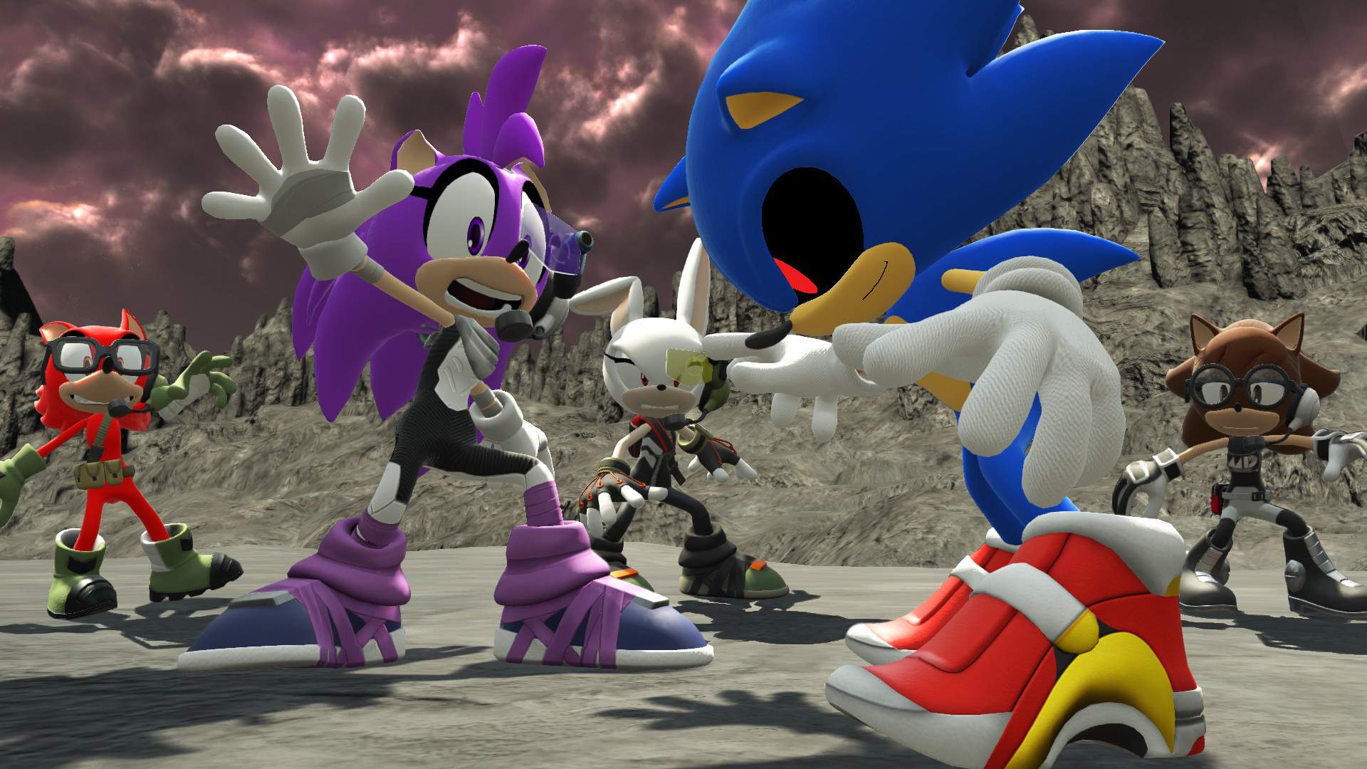 Sonic Exe Spirits Of Hell , HD Wallpaper & Backgrounds