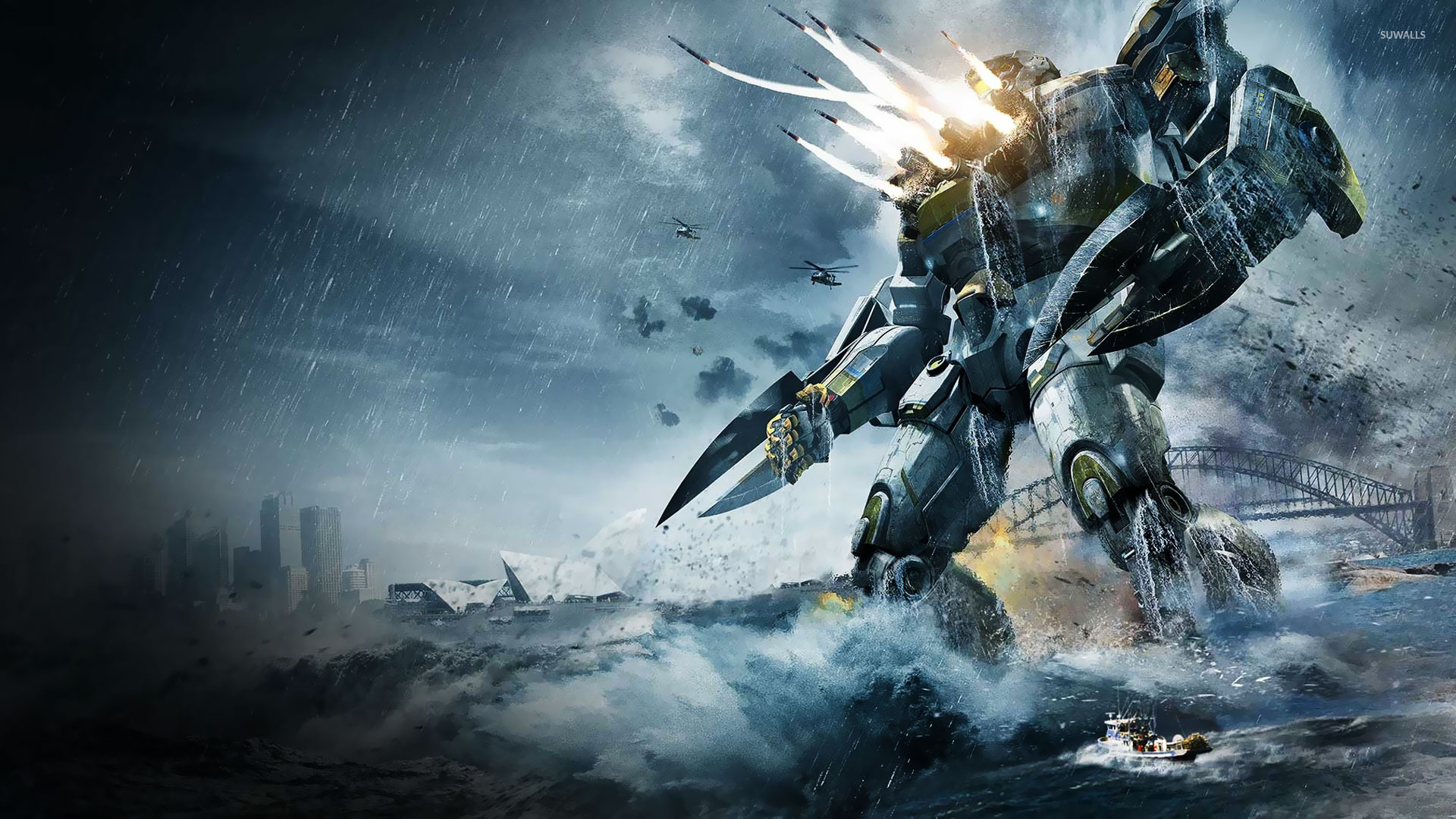 Pacific Rim 2 4k , HD Wallpaper & Backgrounds