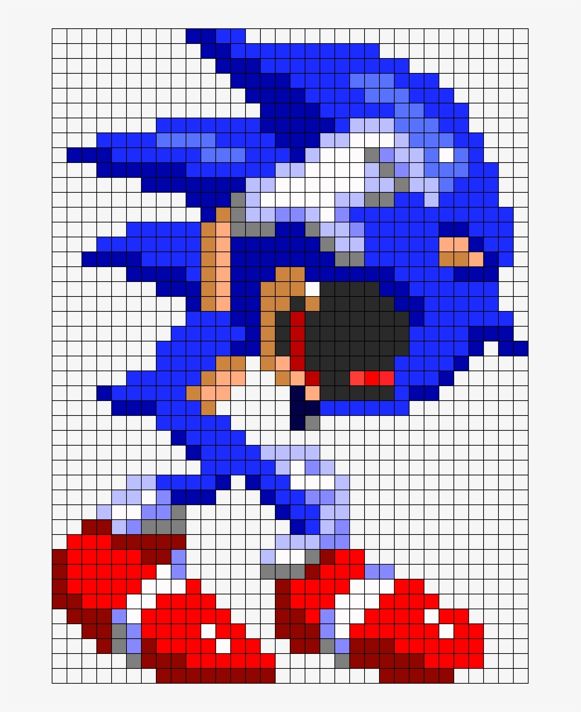 15284 Sonic Exe Found You - Pixel Art Sonic Exe , HD Wallpaper & Backgrounds