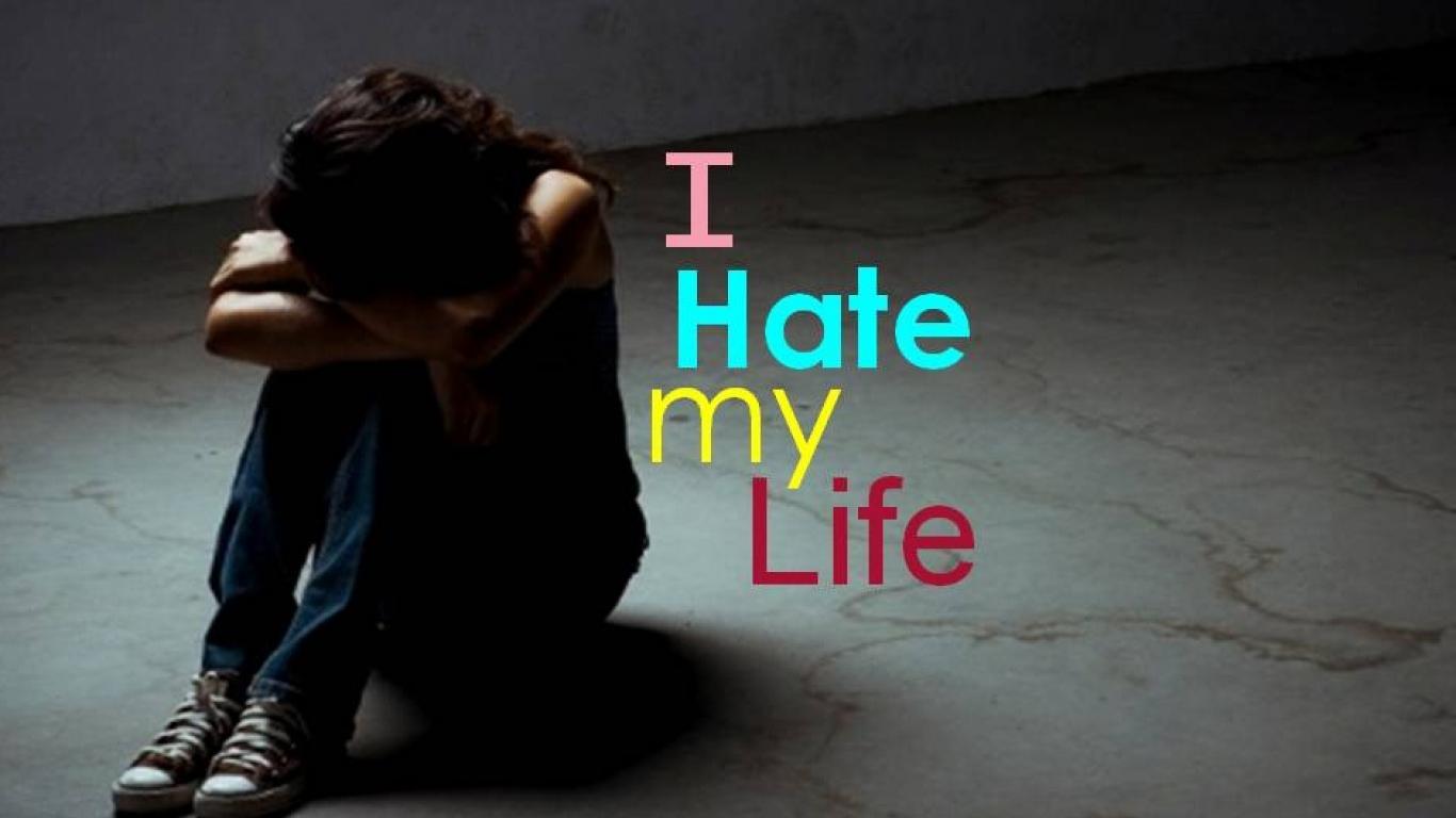 I Hate My Life - Girl , HD Wallpaper & Backgrounds