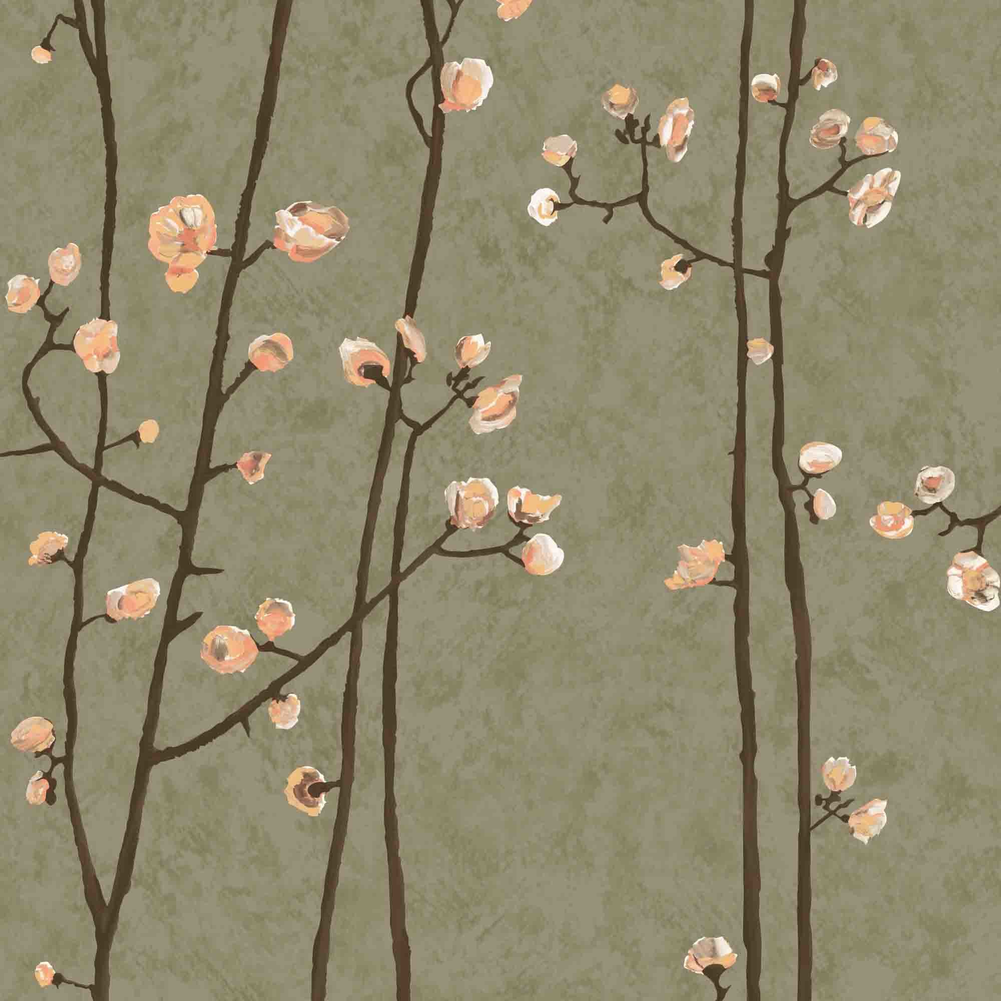 New Beautiful Small Flower Pvc Wallpaper For Home Pictures - Bn Walls Van Gogh , HD Wallpaper & Backgrounds