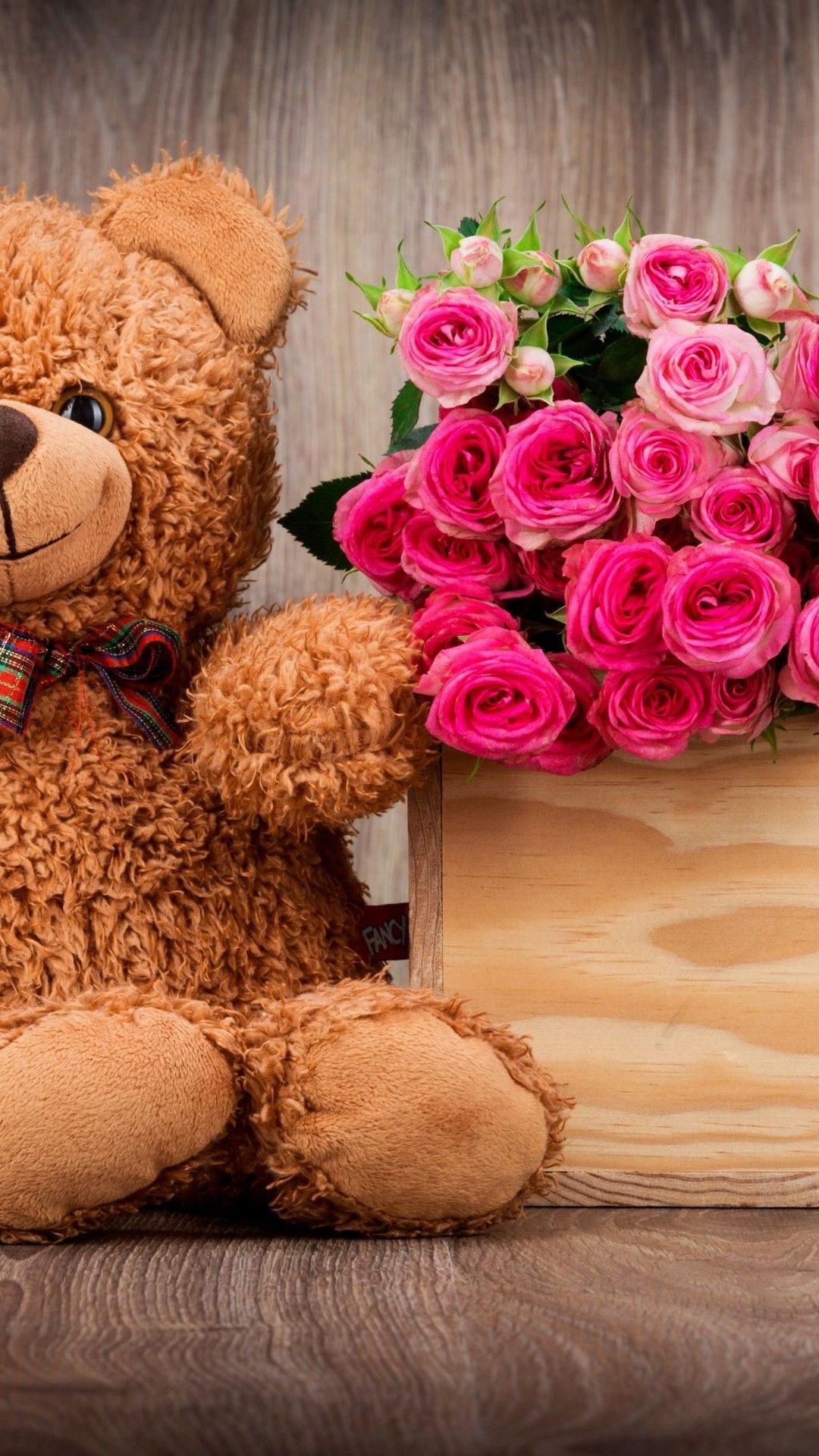 Love Wallpaper Teddy Bear , HD Wallpaper & Backgrounds