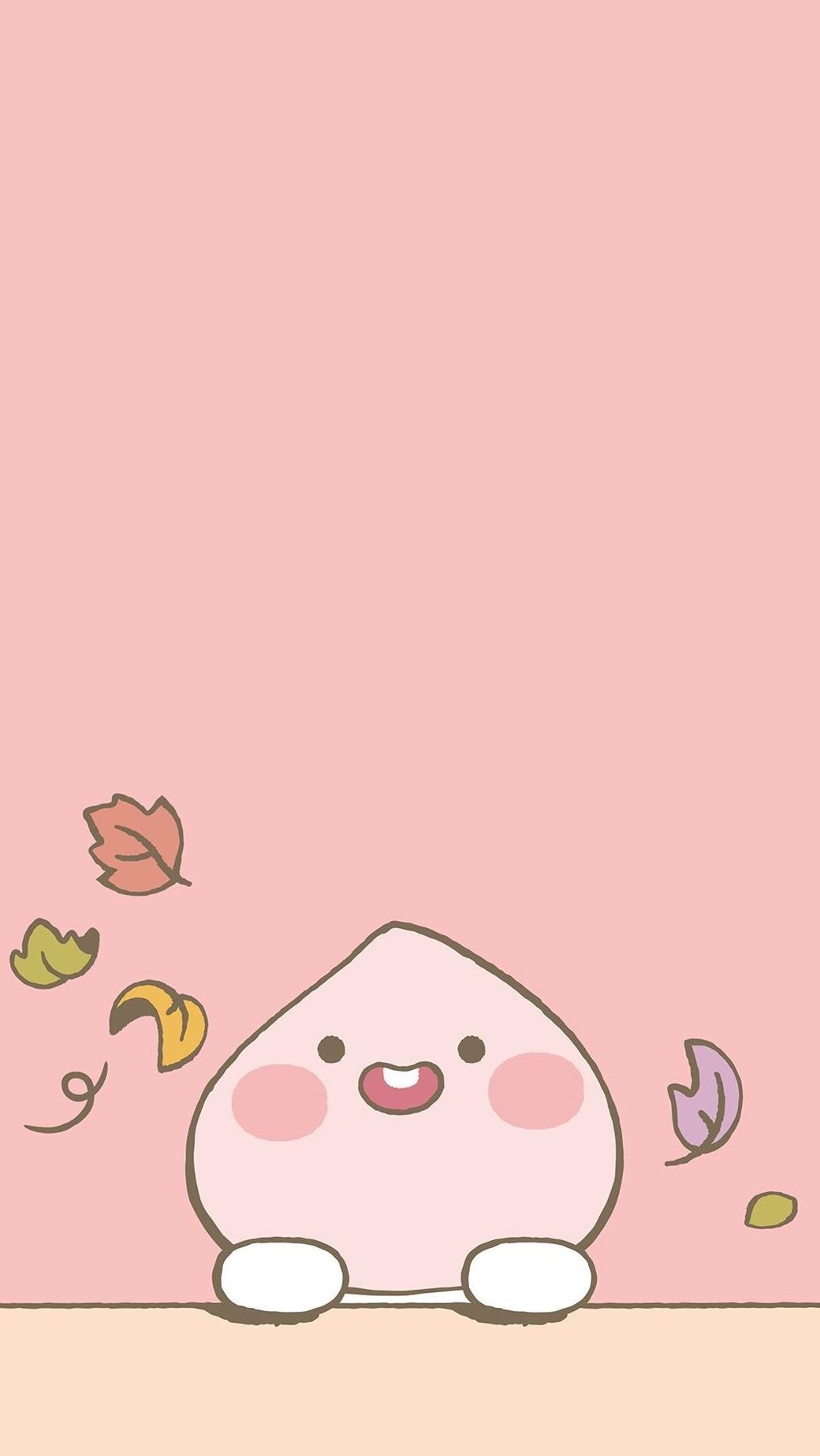 Kakao Friends Baby Apeach , HD Wallpaper & Backgrounds