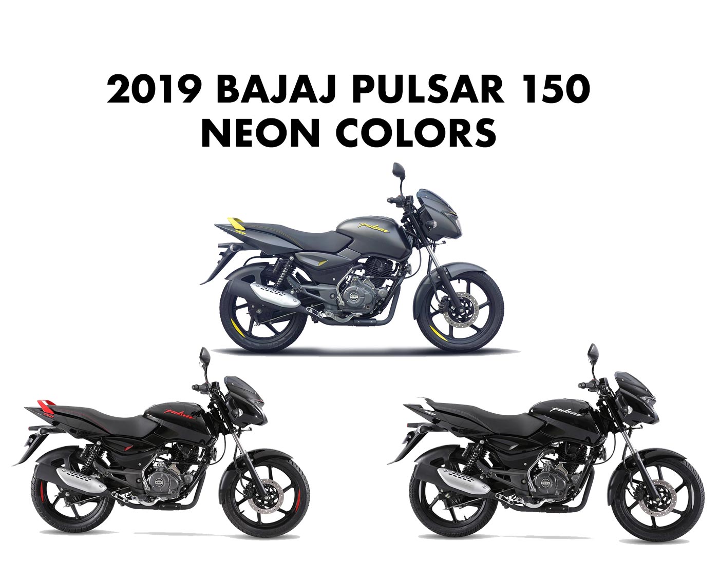 2019 Bajaj Pulsar 150 Neon Colors - Bajaj Pulsar 150 Neon Colours , HD Wallpaper & Backgrounds