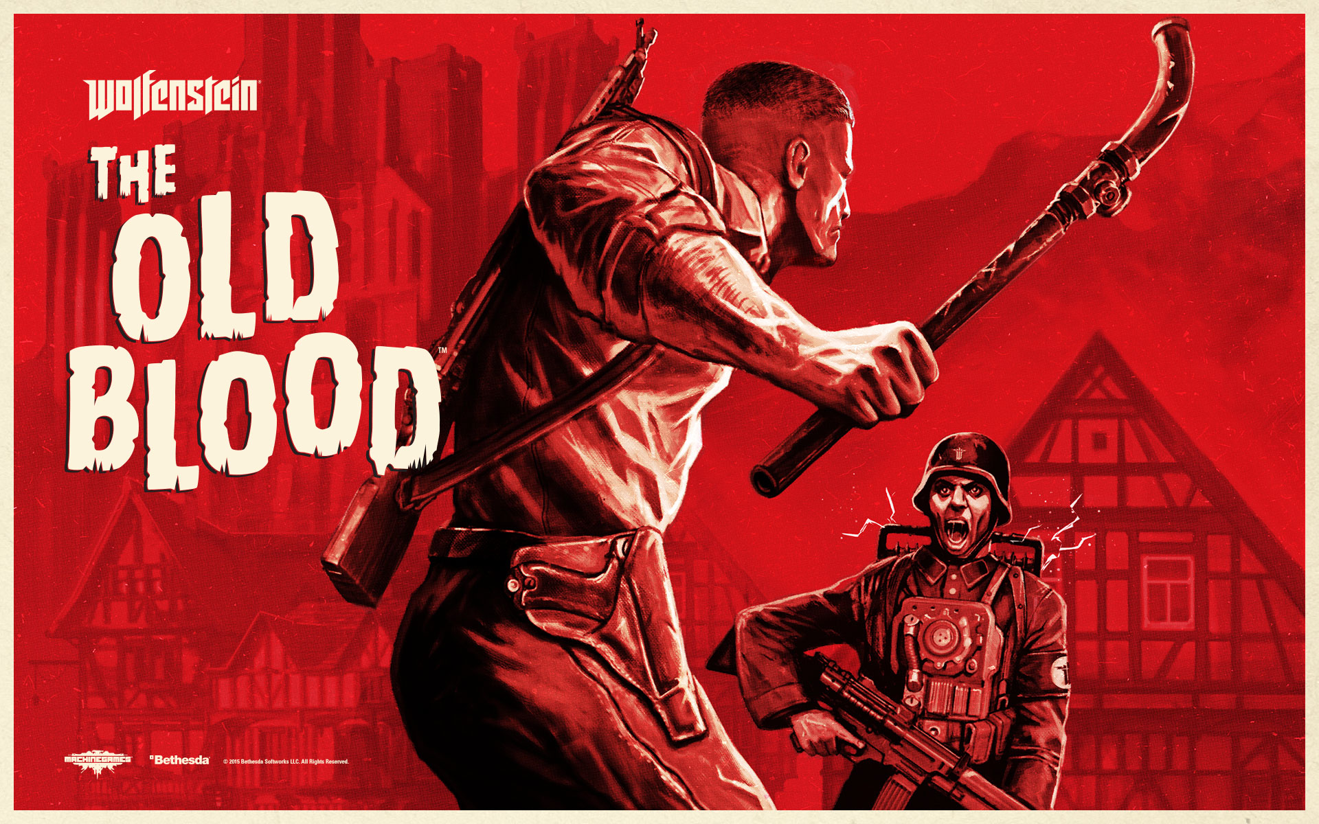 The Old Blood Backgrounds, Compatible - Wolfenstein The Old Blood , HD Wallpaper & Backgrounds