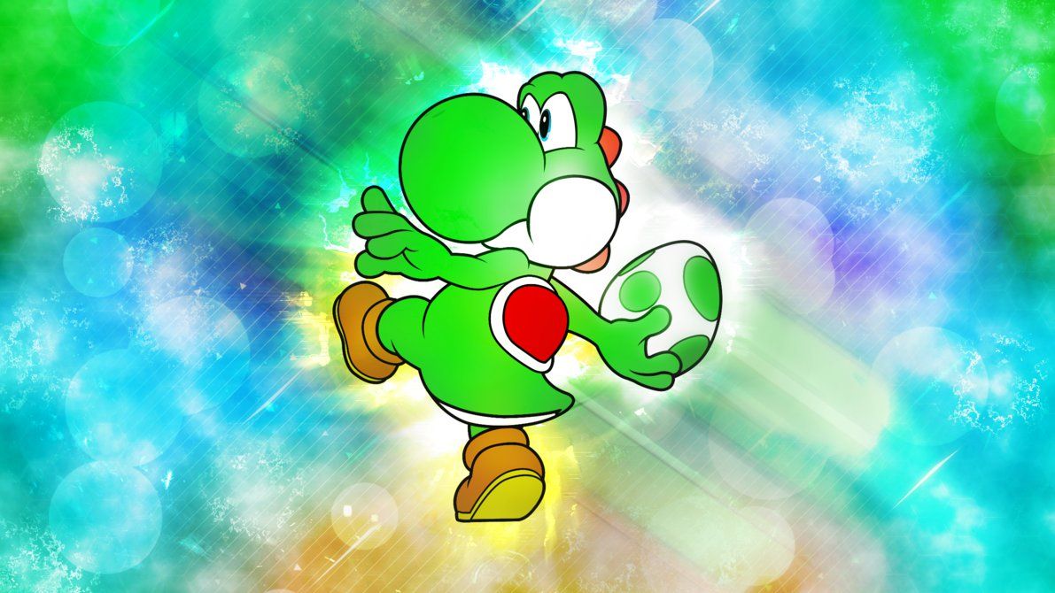 Hd Yoshi Wallpaper - Yoshi Wallpaper Hd , HD Wallpaper & Backgrounds