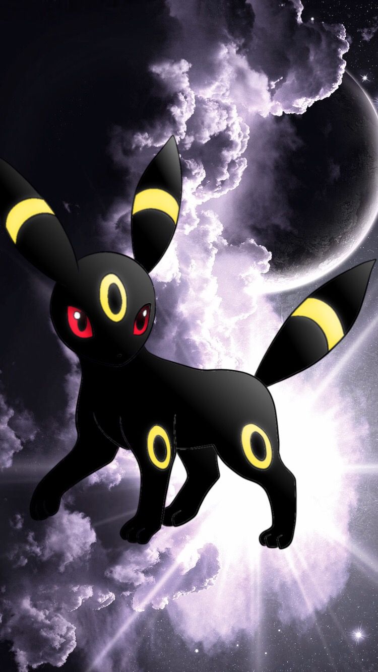 Cute Umbreon Background , HD Wallpaper & Backgrounds