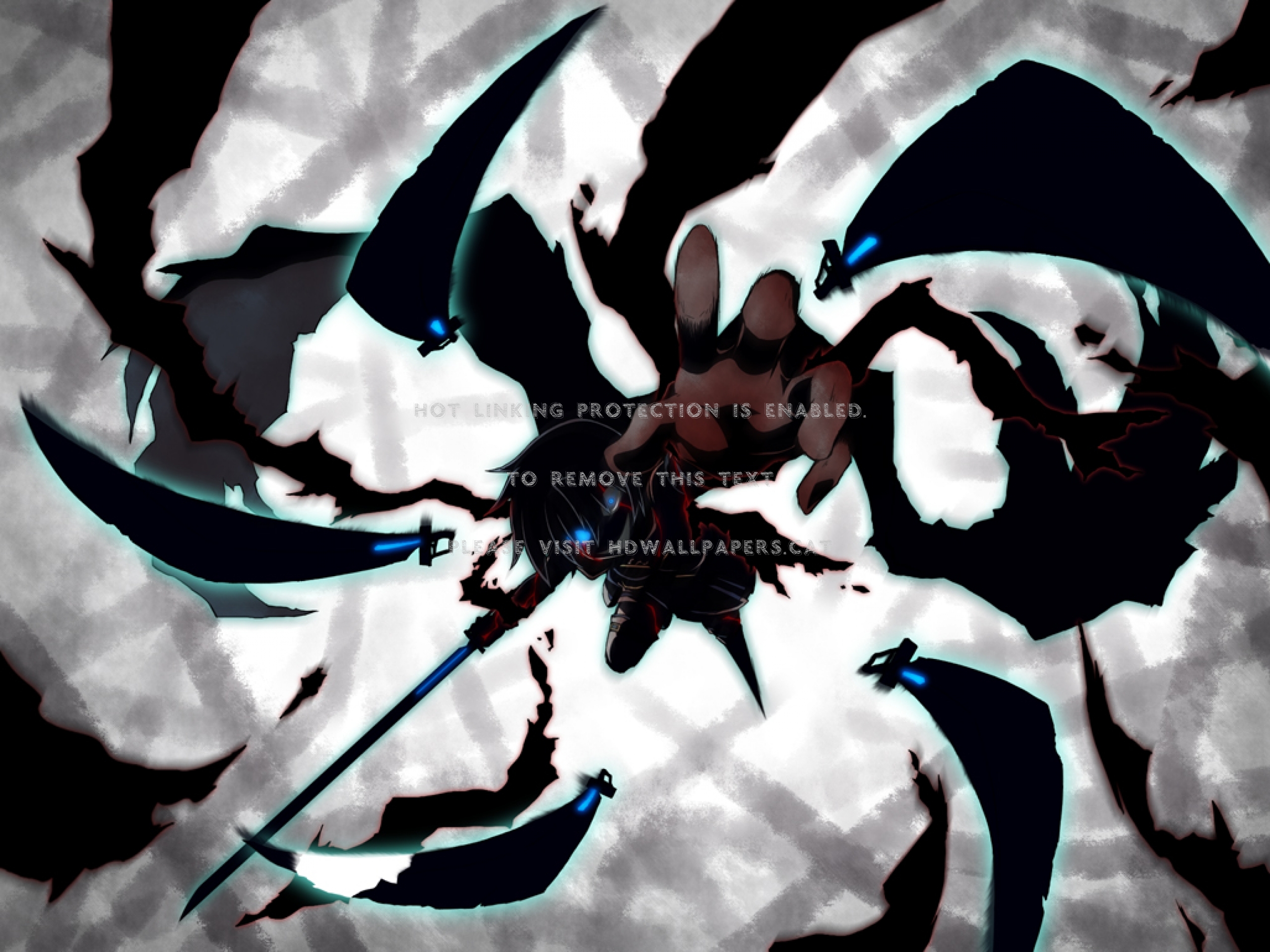 Mahou Shoujo Madoka Magica Black Evil Dark - Sayaka Miki Crazy , HD Wallpaper & Backgrounds