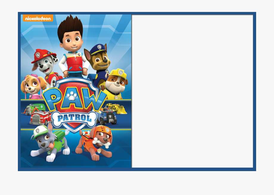 Paw Patrol Wallpapers - Paw Patrol Background For Invitation , HD Wallpaper & Backgrounds