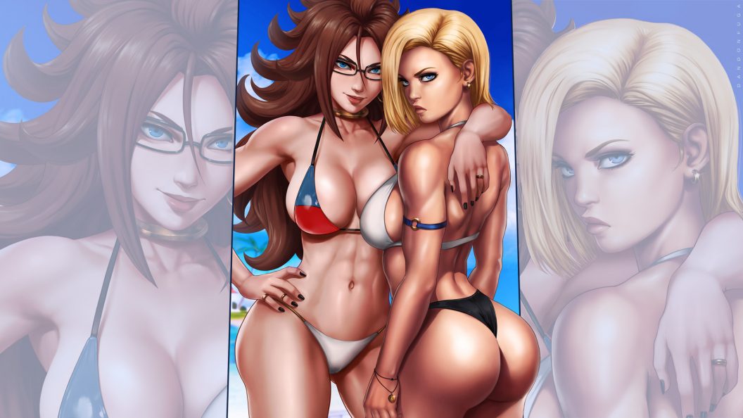 Android 21 And Android 18 , HD Wallpaper & Backgrounds