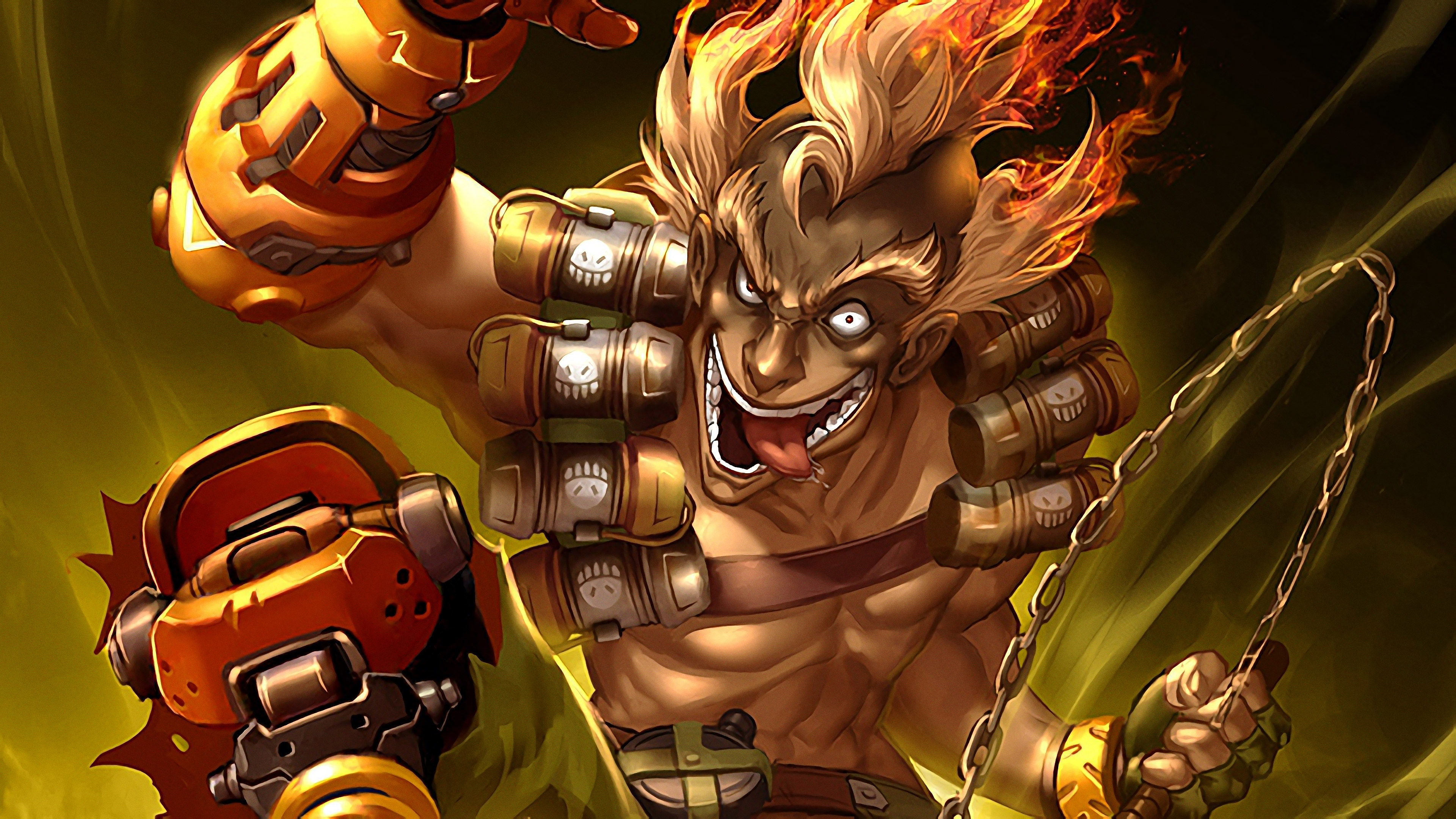 Junkrat Overwatch , HD Wallpaper & Backgrounds