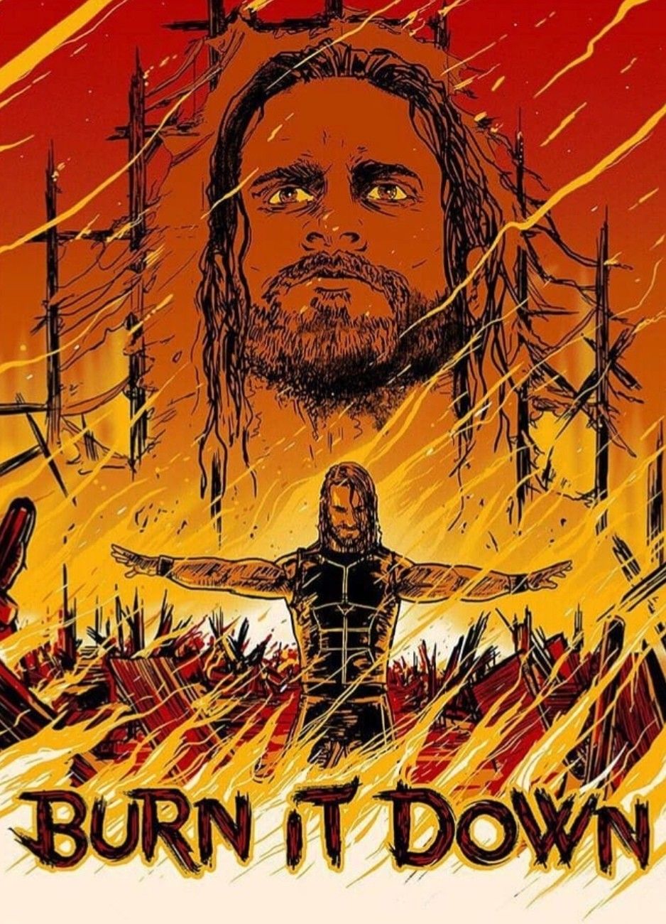 Wwe Seth Rollins Wallpaper - Seth Rollins Burn It Down , HD Wallpaper & Backgrounds