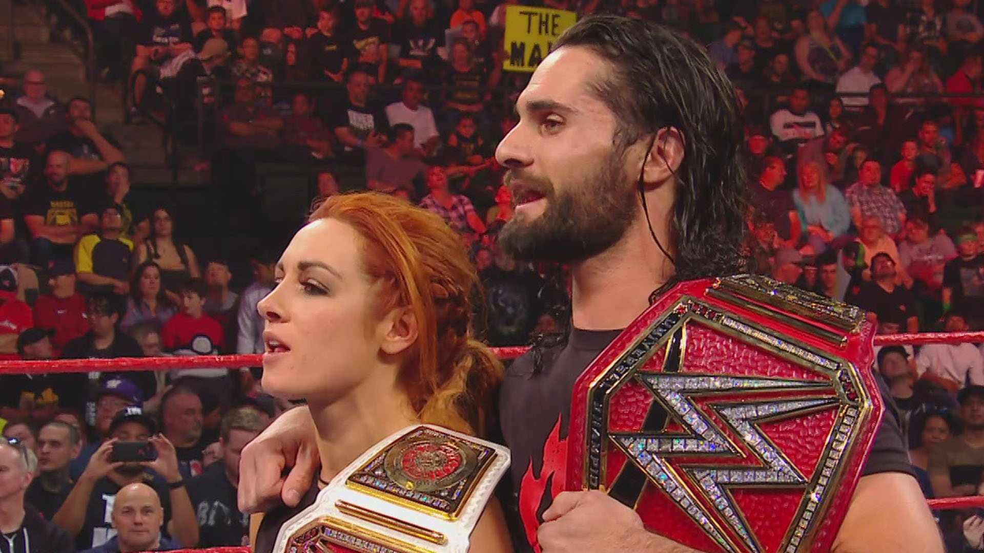 Seth Rollins Y Becky Lynch , HD Wallpaper & Backgrounds