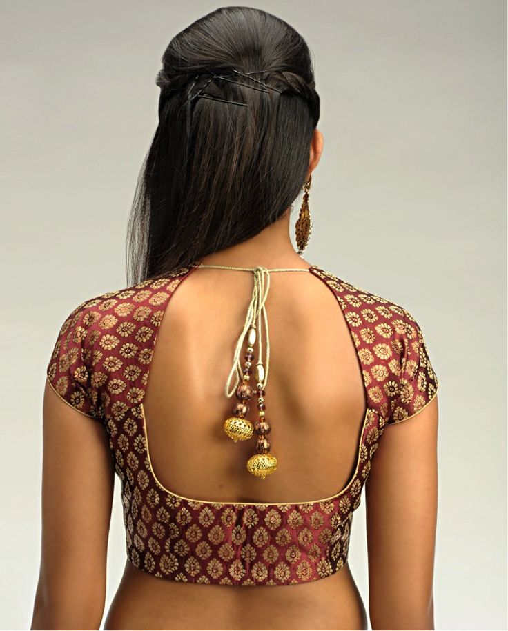 Designer Bra India - Blouse Back Design Dori , HD Wallpaper & Backgrounds