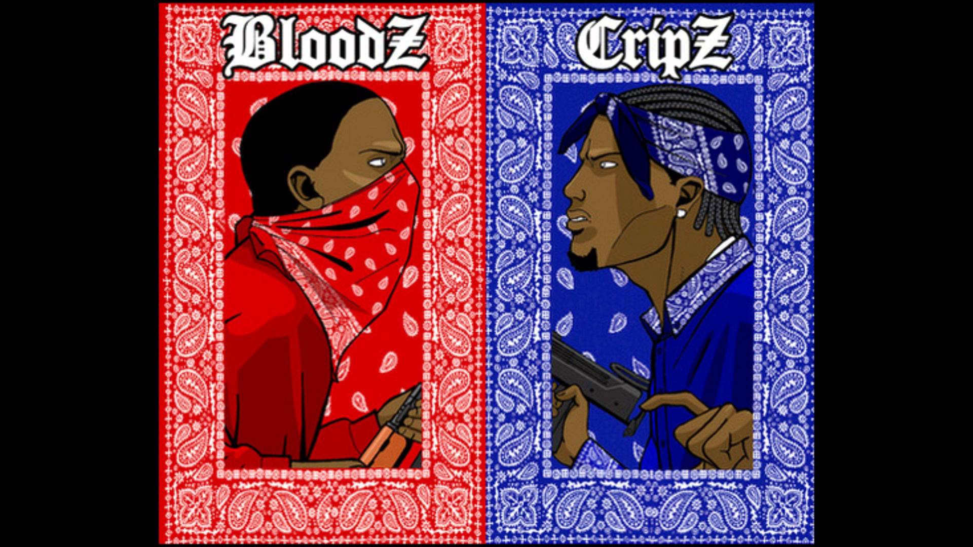 1920x1080, Res - Bloods And Crips , HD Wallpaper & Backgrounds
