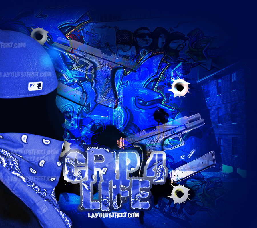 Bloods And Crips Wallpaper - Crip Gang , HD Wallpaper & Backgrounds