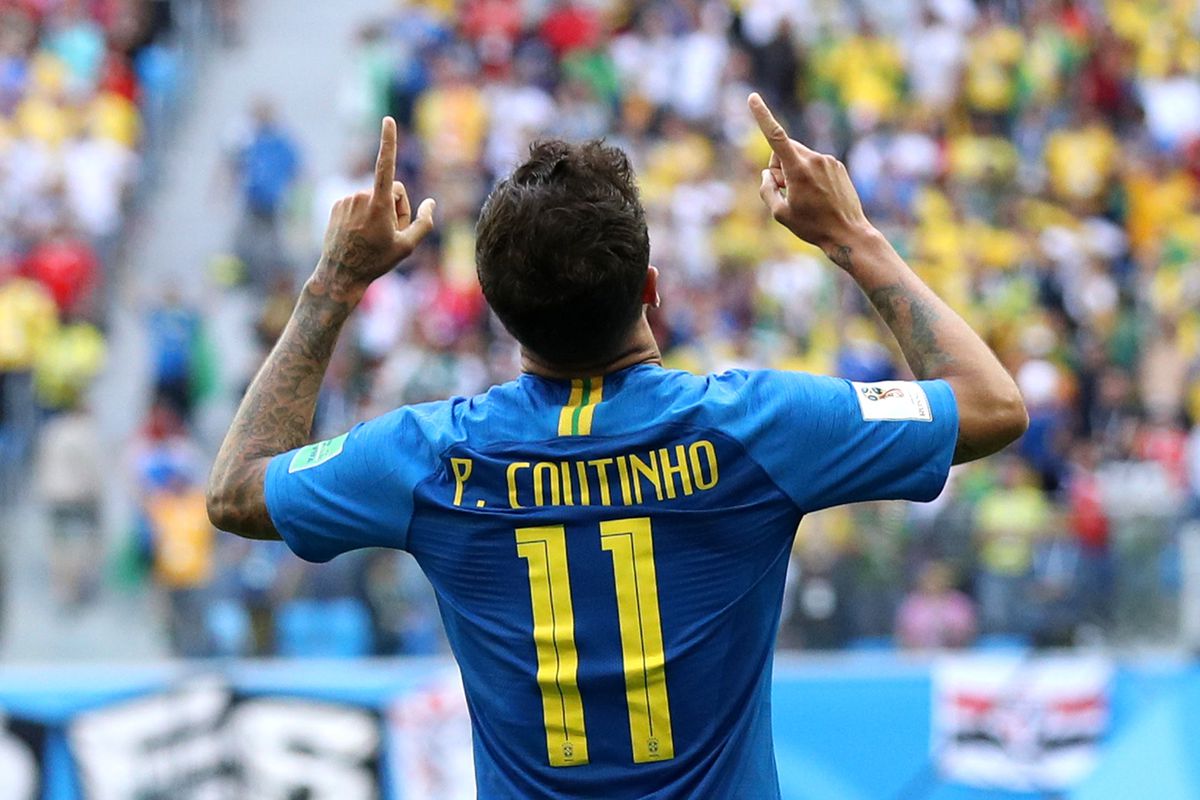 Philippe Coutinho - Coutinho Best Photos In Brazil , HD Wallpaper & Backgrounds